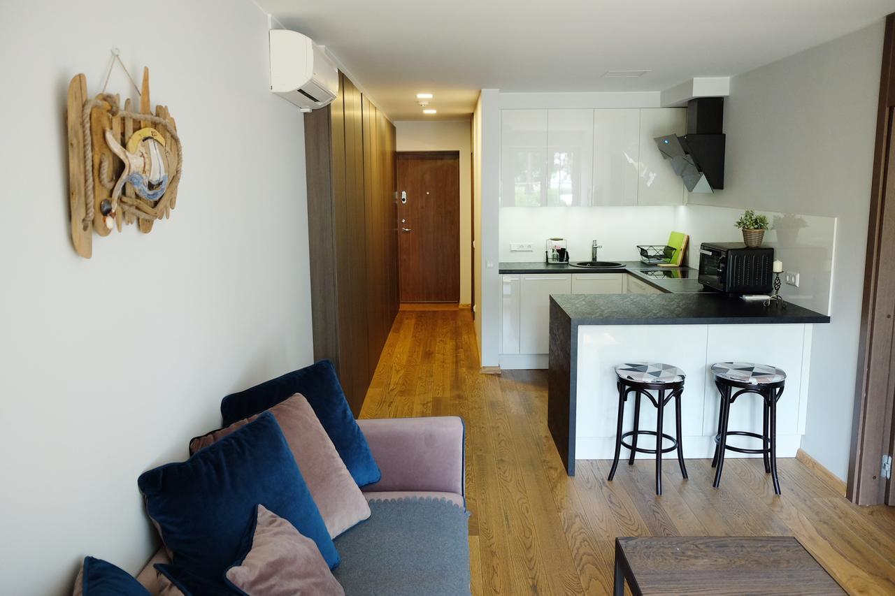 Juodkrantė Amber White Apartment מראה חיצוני תמונה